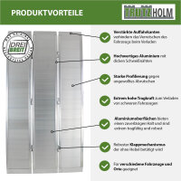 DREIBREIT by TRUTZHOLM Auffahrrampe 2-fach klappbar 175 cm 1650 kg Alu geriffelt Verladerampe massiv