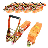 5x Spanngurte mit Ratsche Zurrgurt 2-tlg 6m 5t 5to 5000kg...