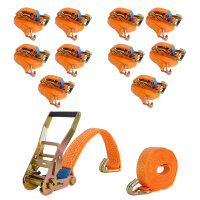 Spanngurte mit Ratsche Zurrgurt 5m 6m 8m 10m 25-50mm  2...