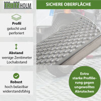TRUTZHOLM 2x Auffahrrampe Alu 250 cm Traglast 1000 kg Lauffläche gelocht Motorradrampe Verladerampe