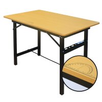 Werktisch klappbar 100 x 60 x 75 cm 150 kg Tragegriff...