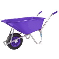 Schubkarre 100 L 250 kg Gartenschubkarre Schiebkarre...