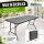 Buffettisch Klapptisch 180 x 75 cm Holzoptik klappbar Kunststoff Gartentisch  Bierzelttisch