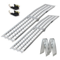 TRUTZHOLM 2 x Auffahrrampen 230 cm 1360 kg Traglast Alu...