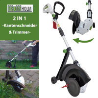 Akku Rasentrimmer 20 V 2,0 Ah Akku & Ladegerät 26 cm Kantenschneider Trimmer inkl. 20x Nylonmesser