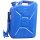 Metallkanister blau 20 Liter inkl. Ausgießer flexibel + Halter Benzin Diesel