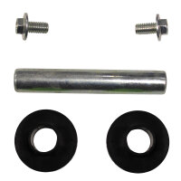Schubkarrenrad Ersatzrad Vollgummi 4.80/4.00-8 mit Achse Stahlfelge