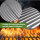 Grillrost Ø 54,5 cm rund emailliert Rost Grillgitter Gusseisen Grillplatte