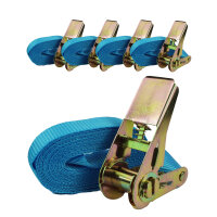 5x Profi Ratschen Spanngurt Spanngurte Zurrgurt 1-tlg 4m...
