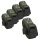 5x Profi Spanngurt Gurt Zurrgurt Klemmschloss Auto 1-tlg 2,5m 250 kg Anthrazit