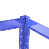 Etagenwagen 750kg 115x90x45 cm 5 Ebenen blau Transportwagen Magazinwagen Kommissionierwagen