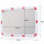TRUTZHOLM Verkehrsspiegel eckig Weitwinkelfunktion 40x60cm Sicherheitsspiegel Straßenspiegel