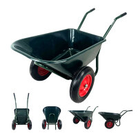 2-Rad-Schubkarre 100 Liter 160 kg Tragkraft...