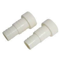 2x Adapter für Schwimmbadpumpe PVC-U 50...