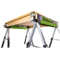 2x Stahl Sägebock Falt Arbeitsbock höhenverstellbar bis 1300kg klappbar Werkbock