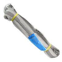 4x Rundschlinge 4000 kg 4 to grau 4 m Umfang Hebeband Hebeschlinge Hebegurt