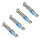 4x Rundschlinge 4000 kg 4 to grau 4 m Umfang Hebeband Hebeschlinge Hebegurt