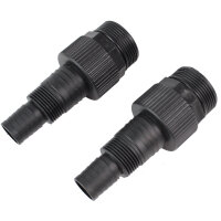 2x Adapter für Schwimmbadpumpe ABS für 24 / 34...