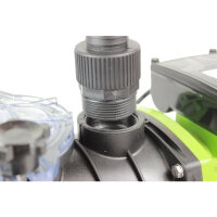 2x Adapter für Schwimmbadpumpe ABS für 24 / 34  mm Schläuche 1 1/2" Innengewinde