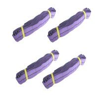 4x Rundschlinge 1000kg 1 to lila 3m Umfang Hebeband...