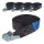 5x Profi Spanngurt Gurt Zurrgurt Klemmschloss Auto 1-tlg 4m 250 kg SCHWARZ