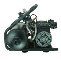 Premium Brushless Silent Flüsterkompressor 9L – leiser Kompressor 900 W, 62 dB, 8 bar inkl. Zubehör