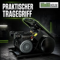 Premium Brushless Silent Flüsterkompressor 9L – leiser Kompressor 900 W, 62 dB, 8 bar inkl. Zubehör
