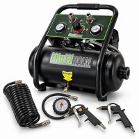 TRUTZHOLM Flüsterkompressor 9L Dual Connect –...