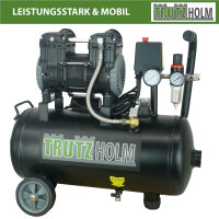 Brushless Silent Flüsterkompressor 24L Kompressor 900 W, 62dB, 8 bar