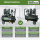 Brushless Silent Flüsterkompressor 24L Kompressor 900 W, 62dB, 8 bar