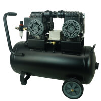 TRUTZHOLM Flüsterkompressor 50L ölfrei – 57 dB Silent Kompressor, 1800 W Brushless, 8 bar
