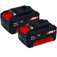 Einhell 18V Akku-Twinpack 4,0 Ah Power-X-Change plus...