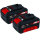 Einhell 18V Akku-Twinpack 4,0 Ah Power-X-Change plus LI-ION Akku Batterie