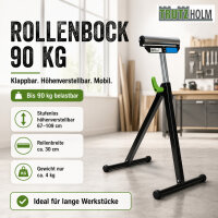 4x Rollenbock Rollbock Klappbock Unterstellbock Arbeitsbock Montagebock 90 kg