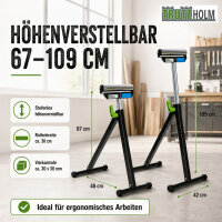 4x Rollenbock Rollbock Klappbock Unterstellbock Arbeitsbock Montagebock 90 kg