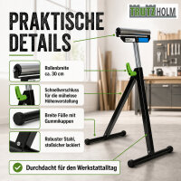 4x Rollenbock Rollbock Klappbock Unterstellbock Arbeitsbock Montagebock 90 kg