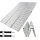DREIBREIT by TRUTZHOLM Alu Auffahrrampe 215 cm 2-fach klappbar 1020 kg gelocht Verladerampe Rampe