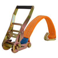 4x Spanngurt Ratschen Zurrgurt 8m 5000kg 5t 5to TÜV/GS ORANGE 2-tlg.