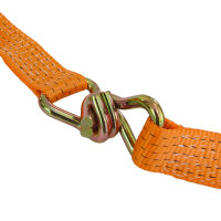 4x Spanngurt Ratschen Zurrgurt 8m 5000kg 5t 5to TÜV/GS ORANGE 2-tlg.
