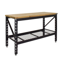 Werkbank höhenverstellbar 500 Kg 153x62x99 cm...