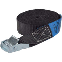 5x Spanngurt Gurt Zurrgurt Klemmschloss Auto 1-tlg 6m 250 kg SCHWARZ