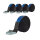 5x Spanngurt Gurt Zurrgurt Klemmschloss Auto 1-tlg 6m 250 kg SCHWARZ