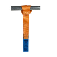 4 Gurtschlaufen Doppelschlaufe Spanngurt für Motorrad Motorradspanngurt TWISTED ORANGE