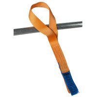 4 Gurtschlaufen Doppelschlaufe Spanngurt für Motorrad Motorradspanngurt TWISTED ORANGE