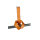 4 Gurtschlaufen Doppelschlaufe Spanngurt für Motorrad Motorradspanngurt TWISTED ORANGE