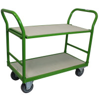 Profi Etagenwagen 250 kg 2 Etagen höhenverstellbar Plattformwagen