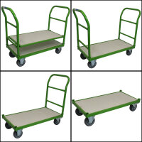 Profi Etagenwagen 250 kg 2 Etagen höhenverstellbar Plattformwagen