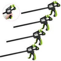 4x Einhandzwinge 600 mm x 60 Spannbereich...