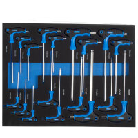 Werkstattwagen mit 249 tlg. Chrom-Vanadium Werkzeug 8 Schubladen 97 x 85 x 46cm  Seitentür Interlock