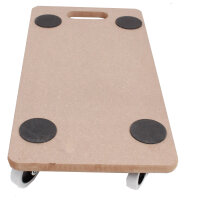6er Set Transportroller SOFT WHEEL indoor MDF 200 kg Möbelroller